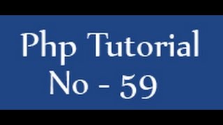 Php tutorials for beginners - 59 - Implode() function in php