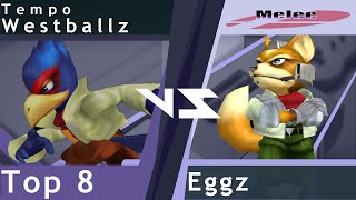 Super SmashNest 5 - Eggz(Fox) Vs. Tempo|Westballz(Falco)