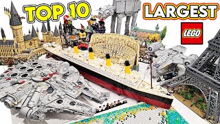 10 LARGEST LEGO SETS! 2023 Edition