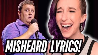 SO FUNNY!!! - Reacting to Peter Kay's Misheard Lyrics