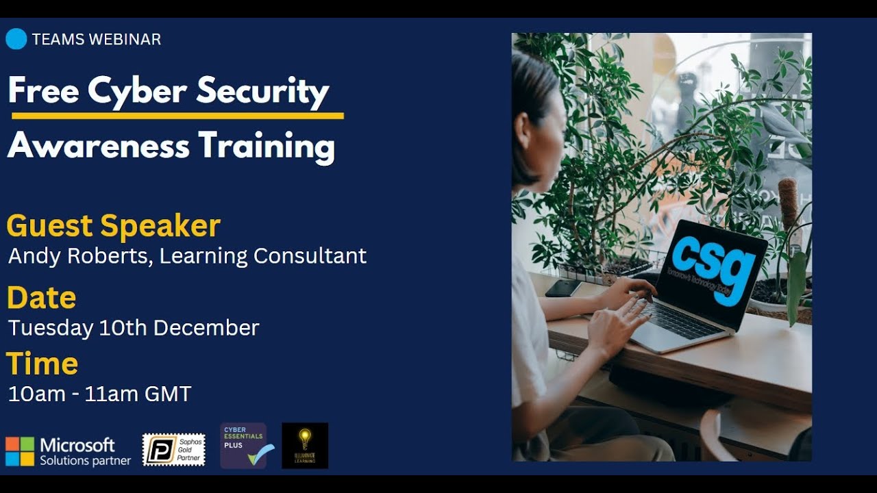 Cyber Security Awareness Training Youtube