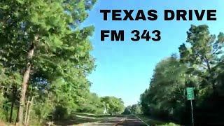 Meandering down the Countryside – Texas FM 343 #Drive #ASMR