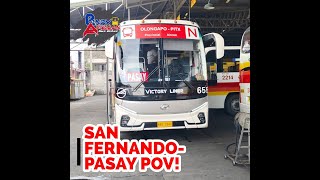 PART 1 Brandnew HIGER KLQ6126LY POV From San fernando-Pasay!