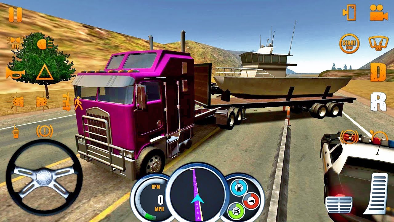 Truck Simulator USA #13 CRAZY DRIVER! 😂🤣 - Truck Games Android IOS ...