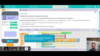 Code.org - Event-Driven Programming in App Lab: "if-else-if" and Conditional Logic #11