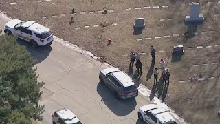 2 shot at Evergreen Park cemetery