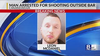 Arrest made in shooting outside Canandaigua bar