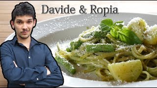 ジェノベーゼパスタの作り方　【イタリア語だったらどう？】Davide解説