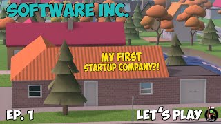 My FIRST EVER Software Company - Software Inc. (2025) - Ep. 1 Let's Play