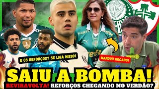 REVIRAVOLTA! 💥ANDREAS PEREIRA NO PALMEIRAS! 🔥ABEL MANDA RECADO! 3 REFORÇOS NO VERDÃO? E O CLAUDINHO?