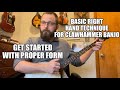 “Basic Right Hand Technique For Clawhammer Banjo” - Free Lesson