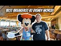 BEST BREAKFAST AT DISNEY WORLD! Topolino’s Terrace Breakfast Review