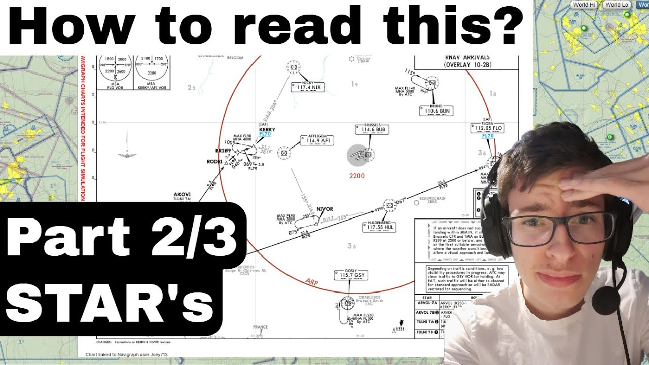 How To Read SIDs And STARs | Part 2/3 | Standard Terminal Arrival ...