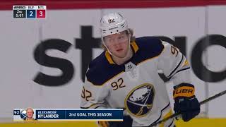 Alex Nylander Goal vs Montreal Canadies (3/23/2019)