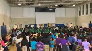 W.L. Cohen band 2024 @ Harriet Tubman Charter LEAP Pep Rally