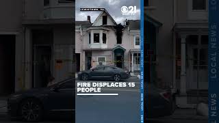 Fire displaces 15 people, injures 4 firefighters in Mifflin County