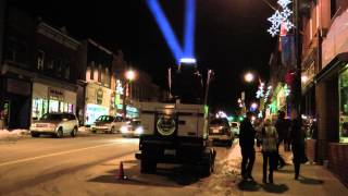 BATLIGHTS.COM 905 424-1818 searchlights skytracker sky light Space Cannon Rental in Bracebridge