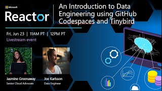 An Introduction to Data Engineering using GitHub Codespaces and Tinybird