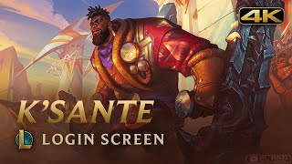 K'Sante, the Pride of Nazumah | 4K Login Screen - League of Legends