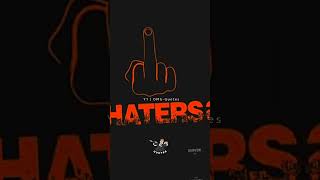 Haters #shorts #quotes #motivational #motivationalquotes #motivation #ohmygoal #motivationalspeech