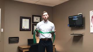 Shoulder rotator cuff rehab (with TheraBand)