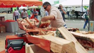 Log Splitters In Action Wood Mizer