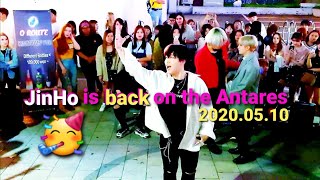 20190612_212559《Pentagon_Shine》#KingdomS(킹덤즈) 펜타곤#빛나리 홍대버스킹 #SnowHorse⚘#JinHo🎉is#Back🎊on#Antares🥳