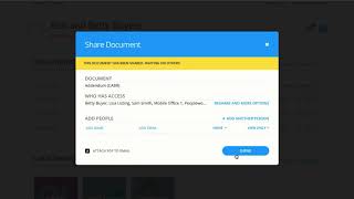How to share documents with other agents