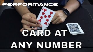 Beginner CARD TRICK Tutorial | CARD AT ANY NUMBER!