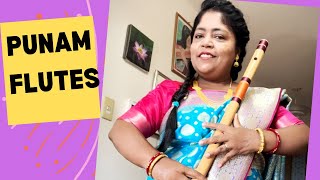 Punam Flutes G Base Review/Bansuri / Indian Classicalflutemusic