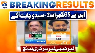 Election 2024: NA 65 - Gujrat-2 | Syed Wajahat VS Qamar Zaman Kaira | First Unofficial Result
