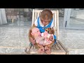 Cubis Monkey Family's Cutest Video! Cubis Crying for Milk