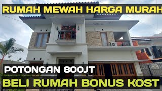 Jual Murah Rumah Mewah Pogung Sleman 5 Menit Kampus UGM Cocok Untuk Homestay & Kost