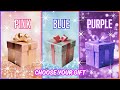 Choose your gift🎁😍💙💖 #3giftbox #pink #blue #purple #chooseyourgift #pickonekickone #giftbox