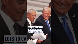 Lots to catch up on? Trump \u0026 Obama in deep conversation