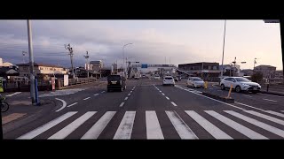 [ドライブ]松山市浅海から市街地へ[等速](2025.2.2)