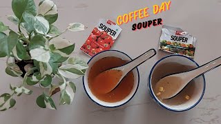 Coffee Day Souper Vegetable Corn Soup | Coffee Day Souper Tomato Soup | Coffee Day Soup Review