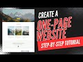 How To Create A One Page Website In WordPress (2026) 🔥 - Single Page Website Tutorial!