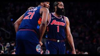 Philadelphia 76ers Vs New York Knicks - Full Game Highlights (2021-22 NBA Season) February 27
