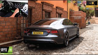 Audi RS7 Forza Horizon 5 | Thrustmaster T300RS GT gameplay