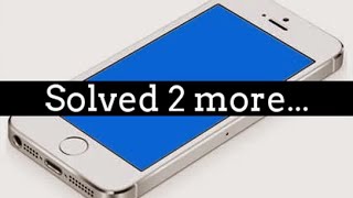 Solved 2 more Iphone 5S from BSOD Blue Screen of Death
