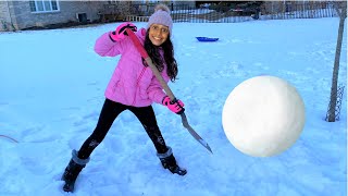 Deema Play snow Rescue adventure story