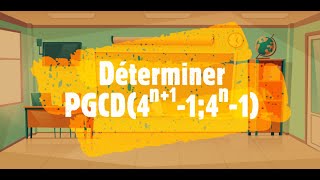 PGCD(4^n+1-1 ; 4^n-1)