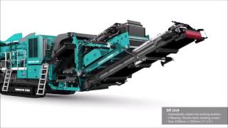 Trakpactor 320SR Impact Crusher Setup Sequence