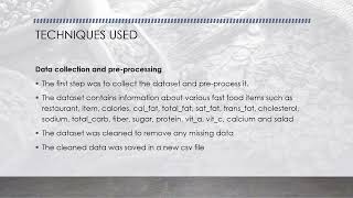 Fast Food and Culture : INFO 5709 Data Visualization Project Presentation