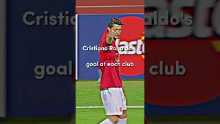 Cristiano Ronaldo's best goal at each club - Part 1#football