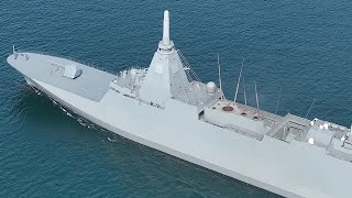 【上空からわかる…もがみ型】最新鋭護衛艦「くまの」航行映像をどうぞ！あの船はあんな所に…【JS Kumano, FFM-2】DJI MAVIC3【フリゲート艦】【多機能護衛艦】【海上自衛隊】【横須賀】