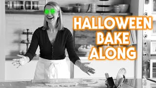 Professional Baker Teaches You How To Make HALLOWEEN TREATS LIVE!