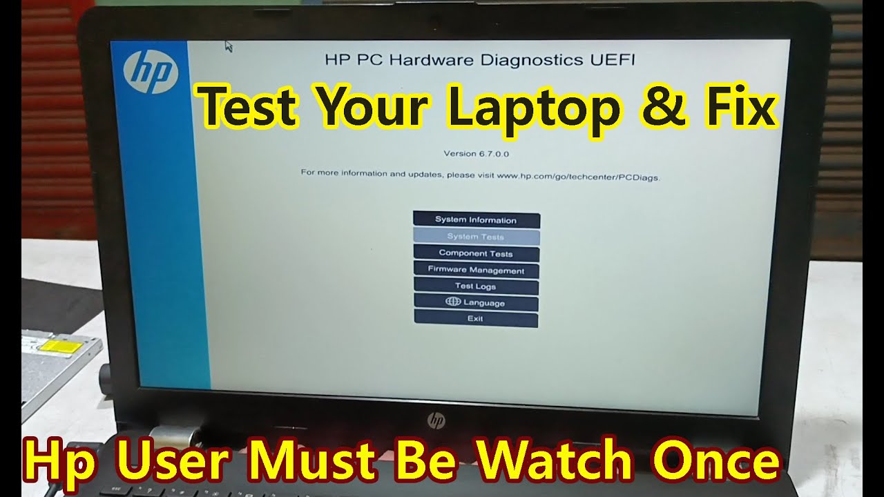 Hp Hardware Diagnostic Windows At Lawrence Henderson Blog