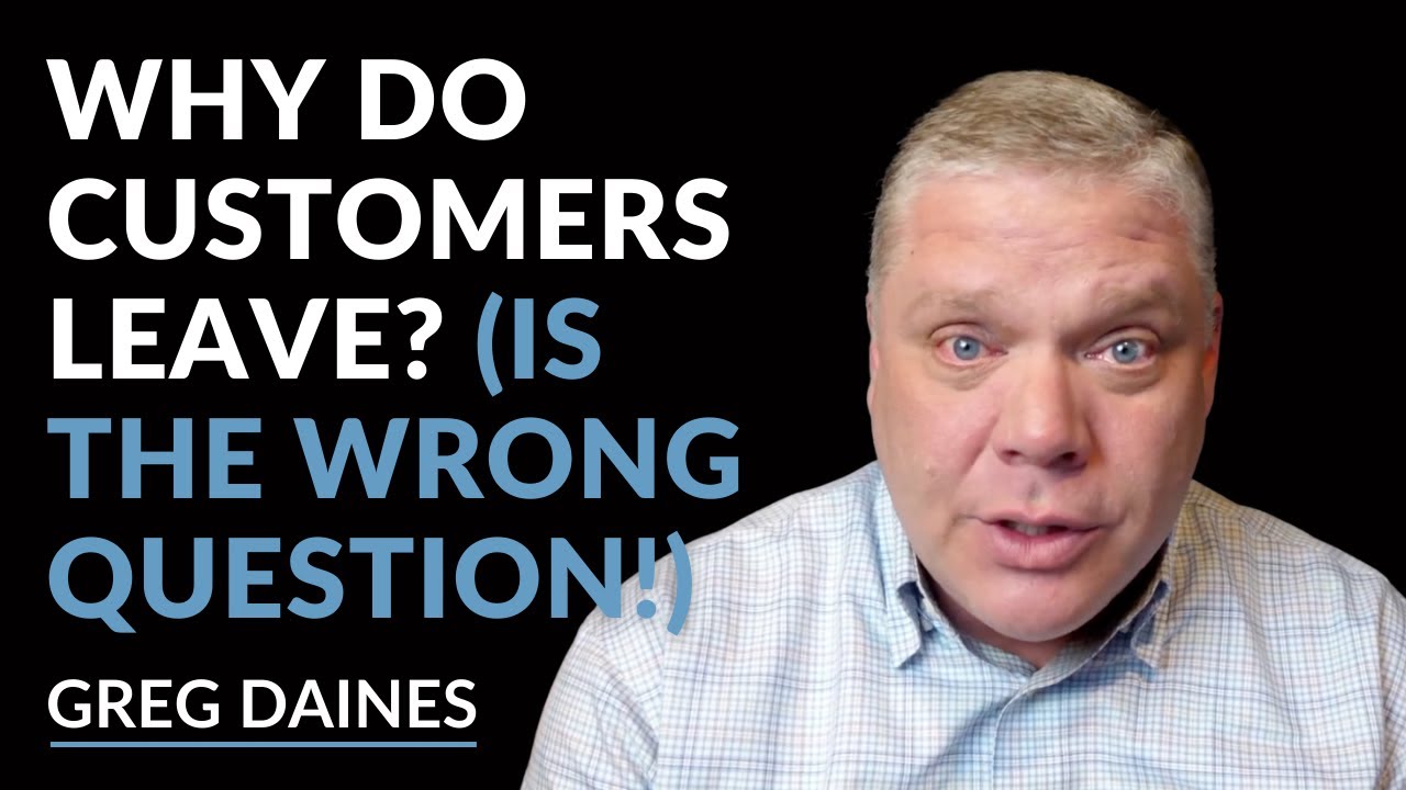 Video Why Do Customers Leave